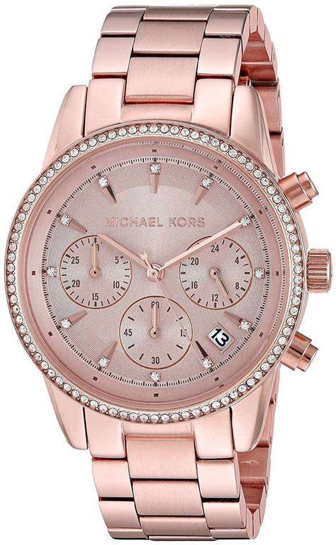 michael kors watch all diamonds